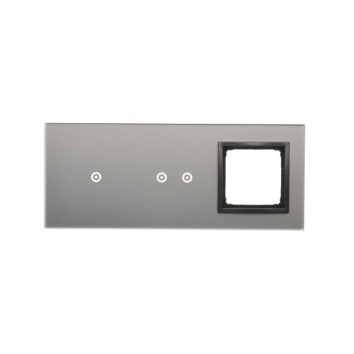 Panel dotykowy 3 moduły Simon 54 Touch DSTR3120/72 Kontakt-Simon burzowa chmura