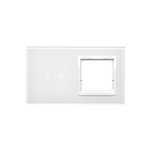 Panel dotykowy 2 moduły Simon 54 Touch DSTR220/70 Kontakt-Simon biała perła