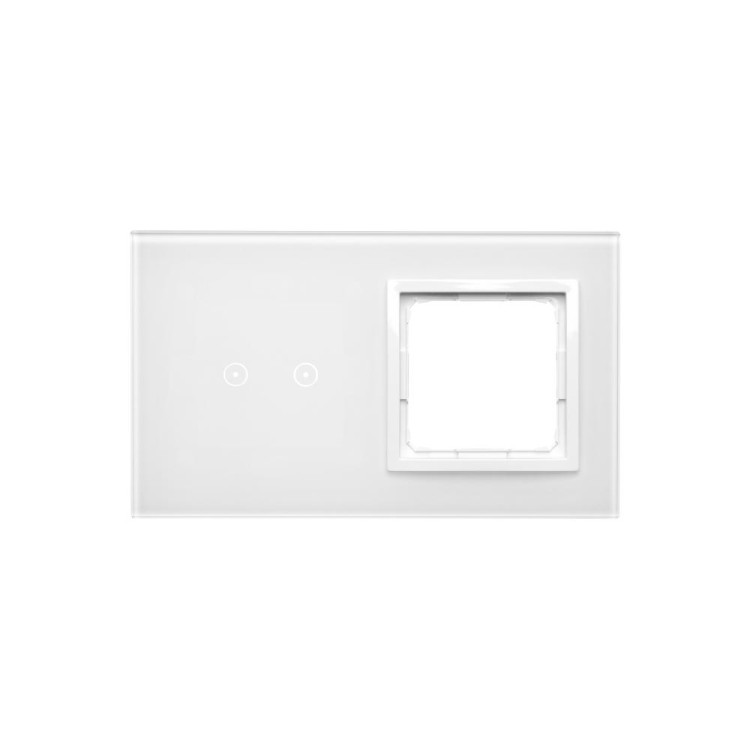 Panel dotykowy 2 moduły Simon 54 Touch DSTR220/70 Kontakt-Simon biała perła