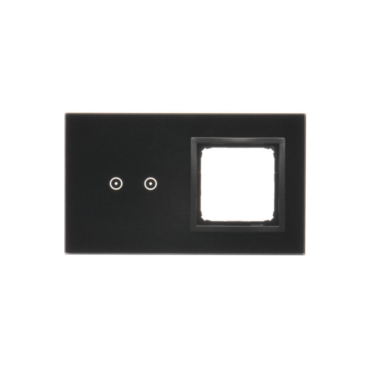 Panel dotykowy 2 moduły Simon 54 Touch DSTR220/73 Kontakt-Simon zastygła lawa