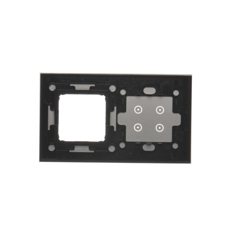 Panel dotykowy 2 moduły Simon 54 Touch DSTR240/71 Kontakt-Simon srebrna mgła