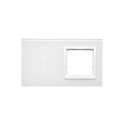 Panel dotykowy 2 moduły Simon 54 Touch DSTR230/70 Kontakt-Simon biała perła