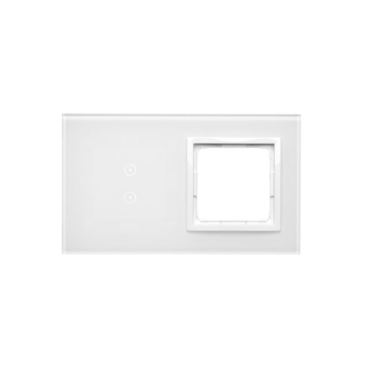 Panel dotykowy 2 moduły Simon 54 Touch DSTR230/70 Kontakt-Simon biała perła