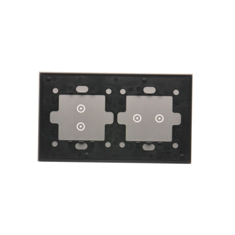 Panel dotykowy 2 moduły Simon 54 Touch DSTR223/71 Kontakt-Simon srebrna mgła