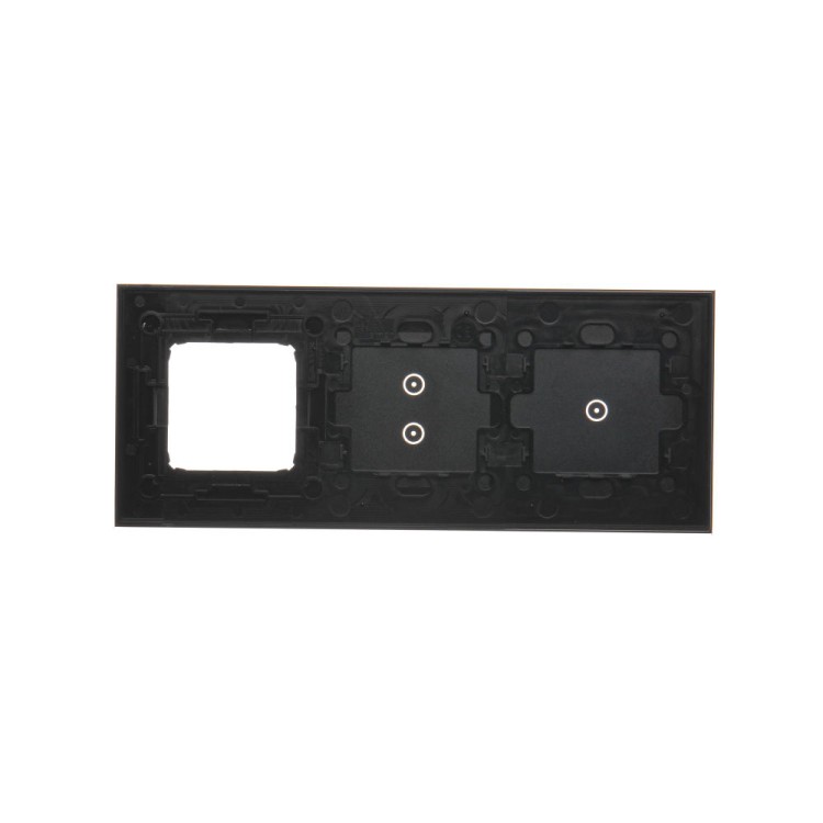 Panel dotykowy 3 moduły Simon 54 Touch DSTR3130/74 Kontakt-Simon księżycowa lawa