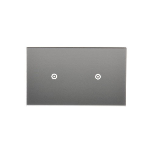 Panel dotykowy 2 moduły Simon 54 Touch DSTR211/71 Kontakt-Simon srebrna mgła