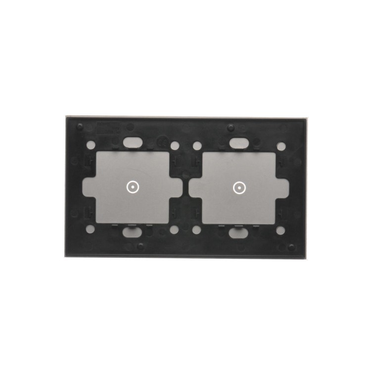 Panel dotykowy 2 moduły Simon 54 Touch DSTR211/71 Kontakt-Simon srebrna mgła