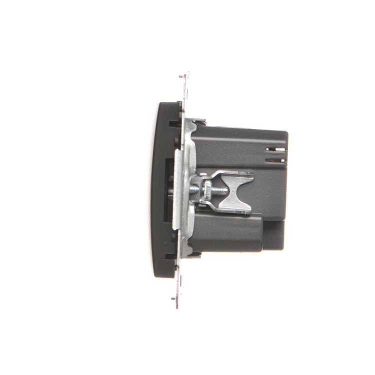 Ładowarka USB podwójna Simon 54 DC2USB.01/49 Kontakt-Simon czarny mat