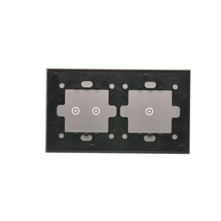 Panel dotykowy 2 moduły Simon 54 Touch DSTR212/71 Kontakt-Simon srebrna mgła