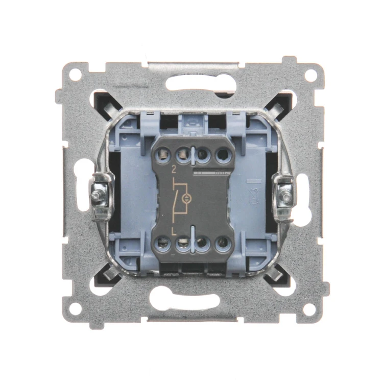Łącznik jednobiegunowy z podświetleniem LED Simon 54 DW1AL.01/46 Kontakt-Simon brąz mat, metalizowany