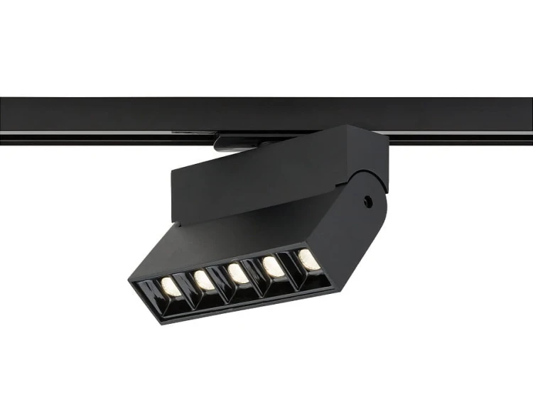 Lampa szynowa Reflektor szynowy jednofazowa spot punktowa PROFILE FOCUS LED WHITE 7618 NOWODVORSKI Lighting 9W 3000K Loft nowoczesna sufitowa ścienna oświetlenie szynowe 230V do szynoprzewodu barwa ciepła ciepłobiała biała biały Inspiracje Premium