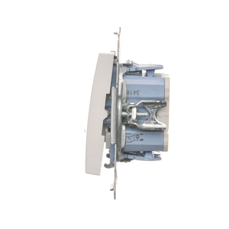 Łącznik krzyżowy podwójny z podświetleniem LED Simon 54 DW7/2L.01/11 Kontakt-Simon biały