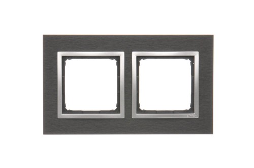 Ramka 2- krotna metalowa Simon 54 Nature DRN2/78 Kontakt-Simon inox yin