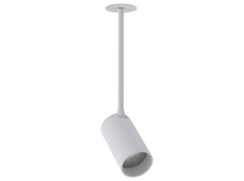 Lampa sufitowa podtynkowa zwis MONO SURFACE LONG S WHITE 7734 NOWODVORSKI Lighting 1xGU10 Spot oświetleniowa nowoczesna sufitowa metal biała do regipsu Inspiracje Premium