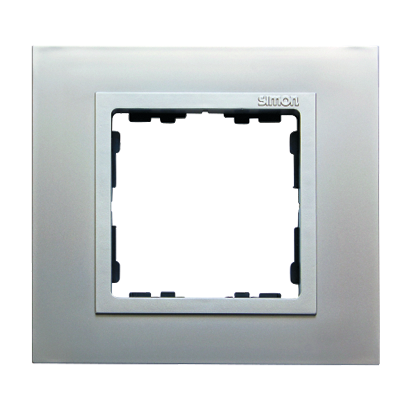 Ramka 1- krotna metalowa Simon 82 Nature 82917-33 Kontakt-Simon aluminium / aluminium mat