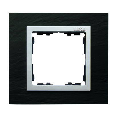 Ramka 1- krotna metalowa Simon 82 Nature 82917-63 Kontakt-Simon łupek / aluminium