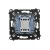 Przycisk pojedynczy zwierny bez piktogramu Simon 55 TP1.01/143 Kontakt-Simon aluminium mat