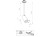 Lampa sufitowa podtynkowa zwis MONO SURFACE LONG S WHITE/GOLD 7676 NOWODVORSKI Lighting GU10 Spot oświetleniowa nowoczesna sufitowa metal biało-złota biała do regipsu Inspiracje Premium