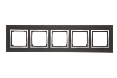 Ramka 5- krotna metalowa Simon 54 Nature DRN5/78 Kontakt-Simon inox yin