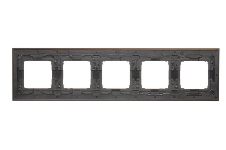 Ramka 5- krotna metalowa Simon 54 Nature DRN5/78 Kontakt-Simon inox yin
