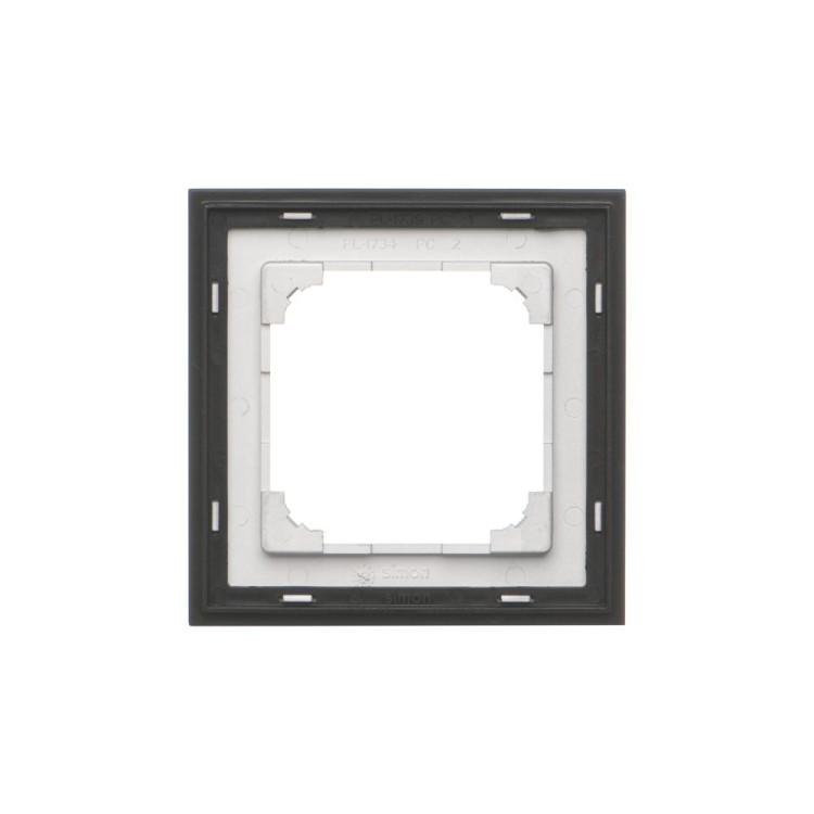 Ramka 1- krotna Simon 55 TRD1.149/143 Kontakt-Simon aluminium