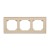 Ramka 3- krotna Simon 55 TRD3.149/144 Kontakt-Simon szampański