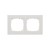 Ramka 2- krotna szklana Simon 55 Nature TRN2/181 Kontakt-Simon szkło classic białe