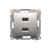 Ładowarka USB podwójna Simon 54 DC2USB.01/43 Kontakt-Simon srebrny mat, metalizowany
