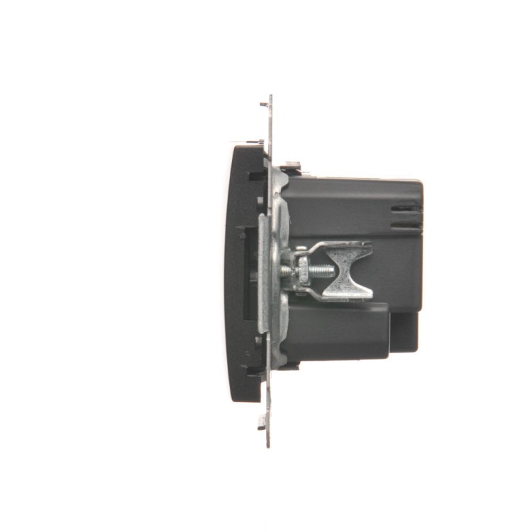 Ładowarka USB podwójna Simon 54 DC2USB.01/48 Kontakt-Simon antracyt, metalizowany