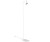 Lampa podłogowa stojąca Industrialna Loft MONO FL WHITE/GOLD 7714 NOWODVORSKI Lighting GU10 nowoczesna lampka regulowana metalowa biało-złota biała Inspiracje Premium