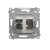 Gniazdo HDMI + komputerowe RJ45 kat.6. Simon 54 DGHRJ45.01/11 Kontakt-Simon biały