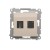 Gniazdo HDMI + komputerowe RJ45 kat.6. Simon 54 DGHRJ45.01/41 Kontakt-Simon kremowy