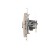 Gniazdo HDMI + komputerowe RJ45 kat.6. Simon 54 DGHRJ45.01/41 Kontakt-Simon kremowy
