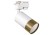Lampa szynowa Reflektor szynowy GU10 Puzon Tra White/Gold 04087 Struhm Ideus Loft nowoczesna sufitowa ścienna oświetlenie szynowe 230V szynoprzewodu Biało-Złota Biały Złoty