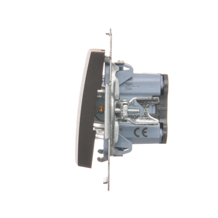 Łącznik schodowy z podświetleniem LED Simon 54 DW6AL.01/46 Kontakt-Simon brąz mat, metalizowany