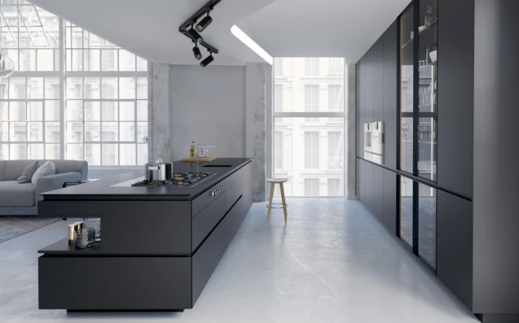 Lampa szynowa Reflektor szynowy jednofazowa PROFILE MONO BLACK 7581 NOWODVORSKI Lighting GU10 Loft nowoczesna sufitowa ścienna oświetlenie szynowe 230V do szynoprzewodu czarna Inspiracje Premium