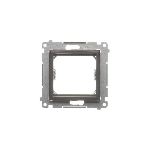 Adapter (przejściówka) na osprzęt standardu 45×45 mm Simon 54 DA45.01/46 Kontakt-Simon brąz mat, metalizowany