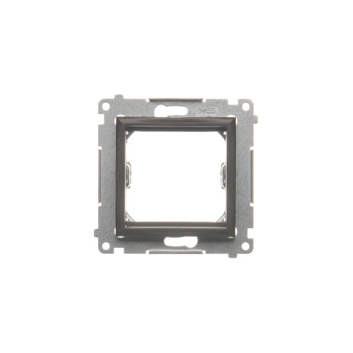 Adapter (przejściówka) na osprzęt standardu 45×45 mm Simon 54 DA45.01/46 Kontakt-Simon brąz mat, metalizowany