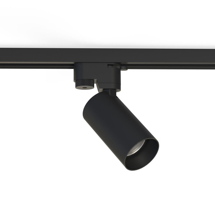 Lampa szynowa Reflektor szynowy jednofazowa PROFILE MONO BLACK 7581 NOWODVORSKI Lighting GU10 Loft nowoczesna sufitowa ścienna oświetlenie szynowe 230V do szynoprzewodu czarna Inspiracje Premium