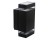Lampa ogrodowa elewacyjna Kinkiet Zewnętrzny Nowoczesny BRUNO 2XGU10 D BLACK 04007 Struhm Ideus 2x GU10 IP54 aluminium metalowa na budynek dwustronna oświetlenie zewnętrzne matowy czarny