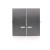 Klawisze podwójne z oczkiem do mechanizmów: SW6/2XLM, SW7/2XM, SW6P1M Simon 54 DKW9L/48 Kontakt-Simon antracyt, metalizowany