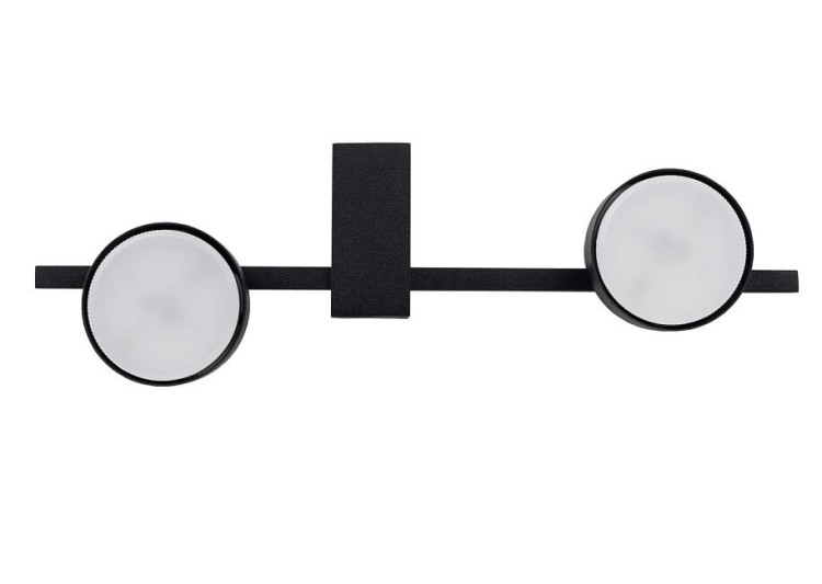 Lampa sufitowa plafon Industrialna Loft PILLS BLACK II 8264 NOWODVORSKI Lighting  GX53 x2 nowoczesna oprawa oświetleniowa metalowa nad stół blat wyspę czarna Inspiracje Premium