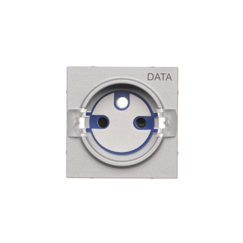 Pokrywa do gniazda DATA Simon 55 TGD1ZP/143 Kontakt-Simon aluminium mat