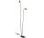 Lampa podłogowa stojąca Industrialna Loft MONO FL II SOLID BRASS 7712 NOWODVORSKI Lighting 2xGU10 nowoczesna lampka regulowana mosiądz podwójna na dwie żarówki złoto Inspiracje Premium