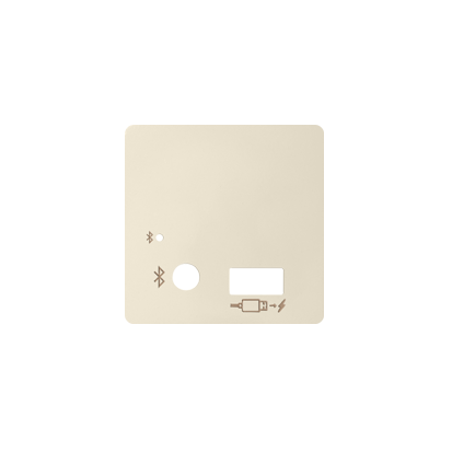 Pokrywa do odbiornika Bluetooth i ładowarki USB Simon 82 8201085-031 Kontakt-Simon kremowy