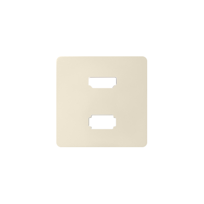Pokrywa do gniazda USB + HDMI (V1.4), żeńskiego Simon 82 8201095-031 Kontakt-Simon kremowy