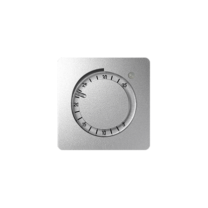 Pokrywa do termostatu Simon 82 82505-93 Kontakt-Simon aluminium