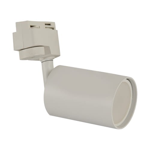Szynoprzewód Szyna 1m Track z Lampami Reflektorami Zestaw SOFIA 3xGU10 WHITE 04032 Struhm Ideus Loft nowoczesna sufitowy ścienny oświetlenie szynowe listwa natynkowa 230V biała biały