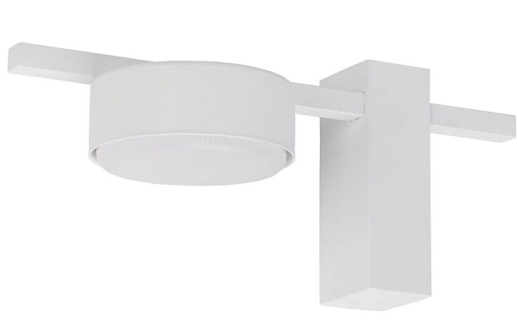Lampa ścienna Kinkiet Industrialny Loft PILLS WHITE I 8271 NOWODVORSKI Lighting GX53 nowoczesna oprawa oświetleniowa metalowy biały pojedynczy Inspiracje Premium