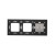 Panel dotykowy 3 moduły Simon 54 Touch DSTR3200/72 Kontakt-Simon burzowa chmura